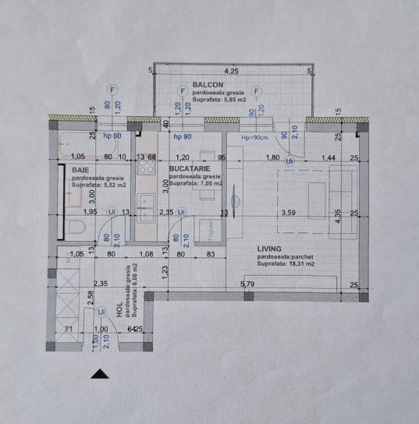 Apartament cu 1 cameră + curte proprie de 40 mp, Brașov 