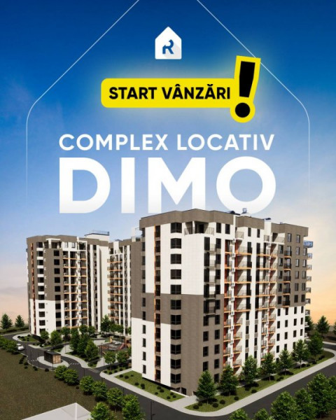 Apartament în rate de la dezvoltator! Durlești Residence, 1 cameră, 44,81 mp.