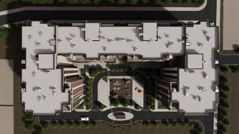 Apartament în rate de la dezvoltator! Durlești Residence, 1 cameră, 44,81 mp.