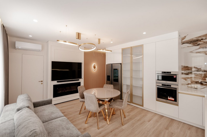 Apartament modern cu 2 camere + living, bloc nou, str. Liviu Deleanu – Inamstro.