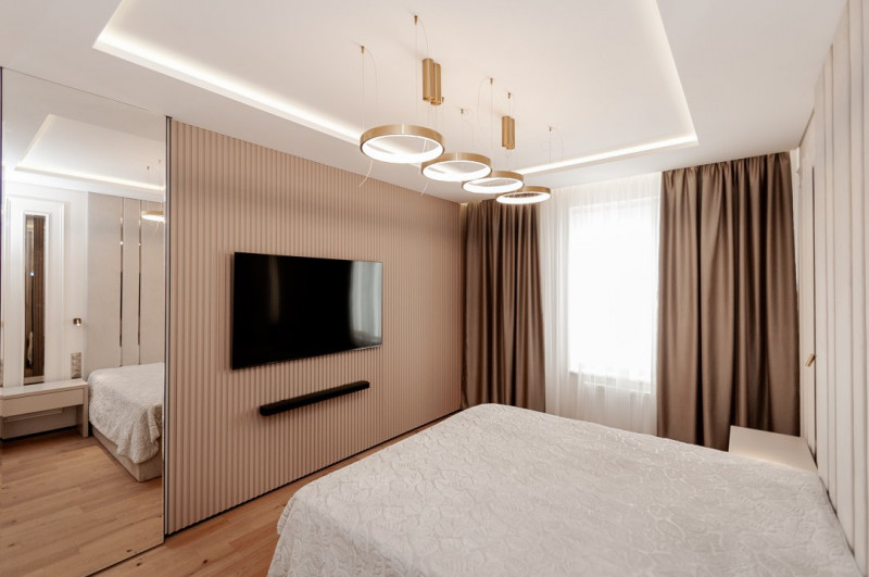 Apartament modern cu 2 camere + living, bloc nou, str. Liviu Deleanu – Inamstro.