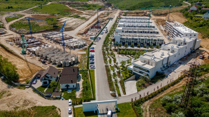 Apartament cu 1 cameră + living - Hora Village 