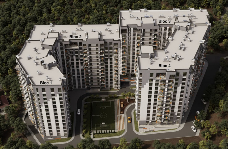 Apartament cu 1 cameră + living, Solomon Grenoble