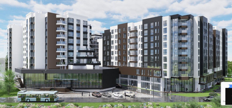 Apartament cu 1 cameră, variantă albă, bloc nou, IsraGrup, Durlești.